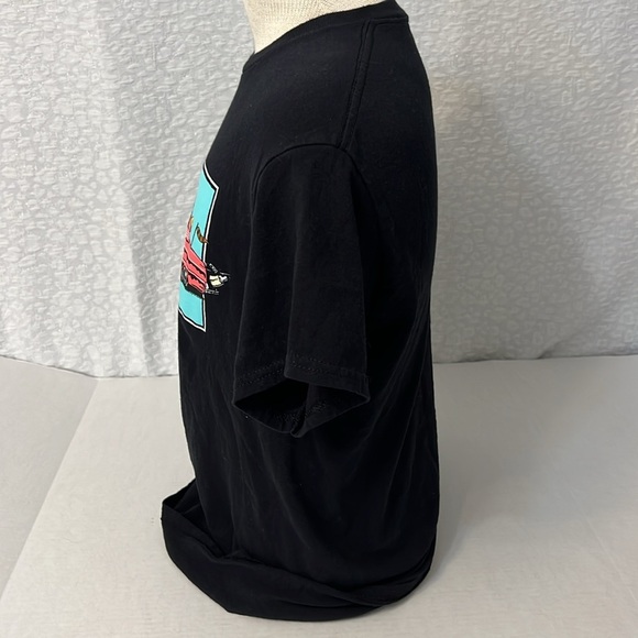 CHEECH & CHONG BLACK COTTON SHORT SLEEVE TEE MEDIUM - Picture 4 of 8